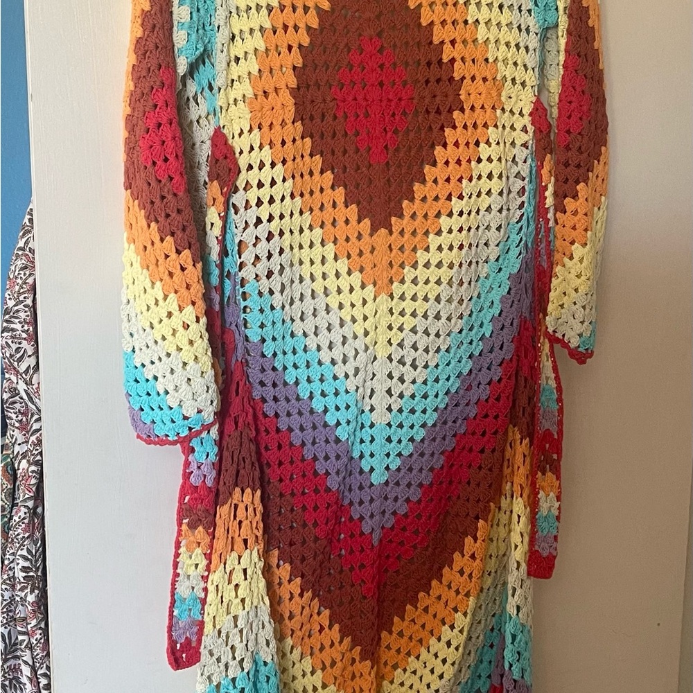 Magic Carpet Ride Long Coat - Picture 8 of 8